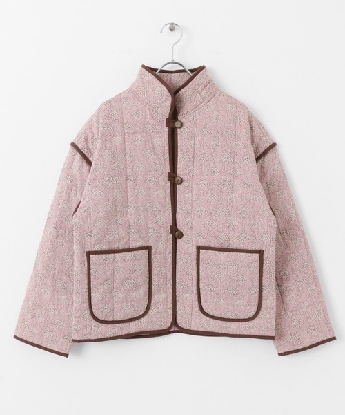 URBAN RESEARCH Sonny Label（アーバンリサーチサニーレーベル）の「コットンプリントリバーシブルブルゾン（ブルゾン・レディース・ブラック/ピンク・FREE）」の11枚目の写真