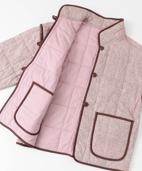 URBAN RESEARCH Sonny Label（アーバンリサーチサニーレーベル）の「コットンプリントリバーシブルブルゾン（ブルゾン・レディース・ブラック/ピンク・FREE）」の9枚目の写真