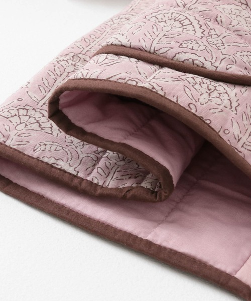 URBAN RESEARCH Sonny Label（アーバンリサーチサニーレーベル）の「コットンプリントリバーシブルブルゾン（ブルゾン・レディース・ブラック/ピンク・FREE）」の7枚目の写真