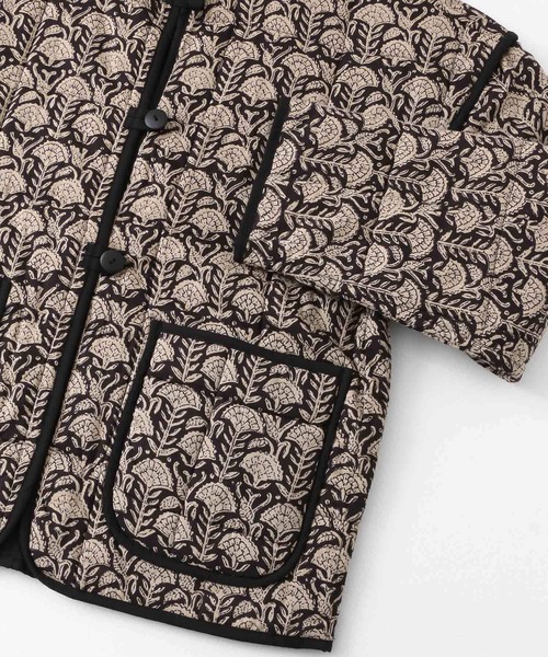 URBAN RESEARCH Sonny Label（アーバンリサーチサニーレーベル）の「コットンプリントリバーシブルブルゾン（ブルゾン・レディース・ブラック/ピンク・FREE）」の6枚目の写真