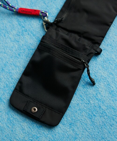 Topologie/トポロジー フォンサコッシュ バッグ　ストラップ付　ブラック Phone Sacoche フォンサコッシュ【バッグ単体】 – Topologie
