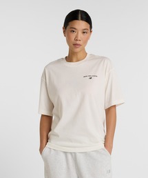 グラフィックオーバーサイズドショートスリーブTシャツ
