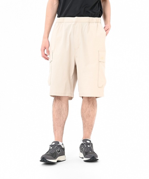 NEW BALANCE(ニューバランス)の「ワイドカーゴショーツ(カーゴパンツ・メンズ・ブラック/カーキ/サンドグレー・MEDIUM/SMALL/XX-LARGE/X-LARGE/LARGE)」の3枚目の写真