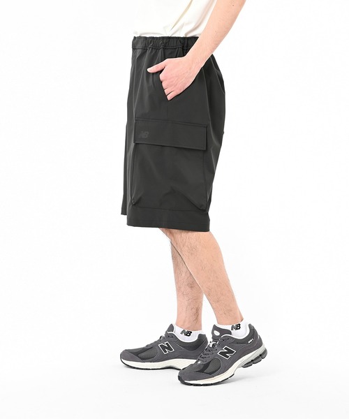 NEW BALANCE(ニューバランス)の「ワイドカーゴショーツ(カーゴパンツ・メンズ・ブラック/カーキ/サンドグレー・MEDIUM/SMALL/XX-LARGE/X-LARGE/LARGE)」の9枚目の写真