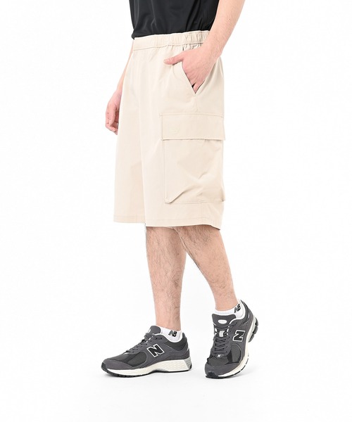 NEW BALANCE(ニューバランス)の「ワイドカーゴショーツ(カーゴパンツ・メンズ・ブラック/カーキ/サンドグレー・MEDIUM/SMALL/XX-LARGE/X-LARGE/LARGE)」の21枚目の写真