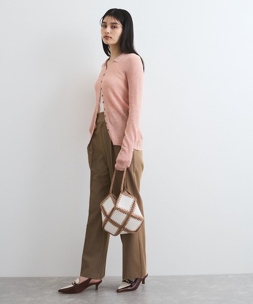 VIS（ビス）の「パッチワークバッグ（ハンドバッグ・レディース・ブラック/ホワイト系その他5・FREE）」の6枚目の写真