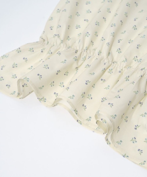 flower（フラワー）の「フリルブルームブラウス（シャツ/ブラウス・レディース・アイボリー/ピンク・FREE）」の9枚目の写真