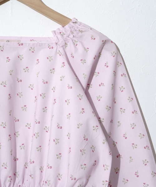 flower（フラワー）の「フリルブルームブラウス（シャツ/ブラウス・レディース・アイボリー/ピンク・FREE）」の15枚目の写真