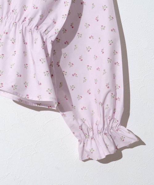 flower（フラワー）の「フリルブルームブラウス（シャツ/ブラウス・レディース・アイボリー/ピンク・FREE）」の16枚目の写真