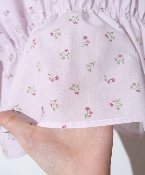 flower（フラワー）の「フリルブルームブラウス（シャツ/ブラウス・レディース・アイボリー/ピンク・FREE）」の18枚目の写真