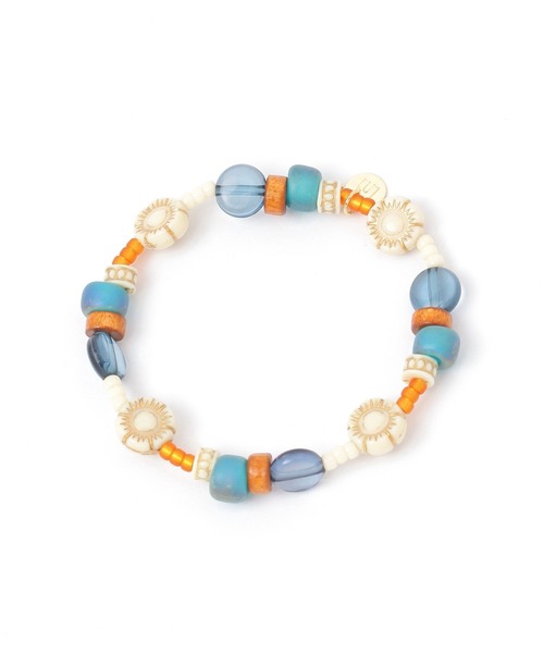 niko and...（ニコアンド）の「アソートビーズブレスレット（ブレスレット・レディース・ネイビー/レッド/ライトブルー・0）」の3枚目の写真