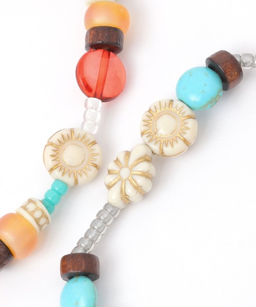 niko and...（ニコアンド）の「アソートビーズブレスレット（ブレスレット・レディース・ネイビー/レッド/ライトブルー・0）」の5枚目の写真