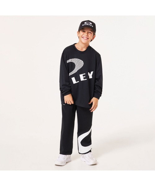 OAKLEY(オークリー)の「オークリー Ytr Qd Bold LS Tee 8.0 / 長袖/ロンT・シャツ /キッズ・ユース /OAKLEY(Tシャツ/カットソー・キッズ・ブラック/ネイビー/ホワイト・L/M/S/XS)」の7枚目の写真