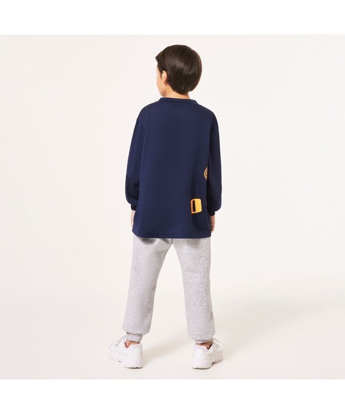 OAKLEY(オークリー)の「オークリー Ytr Qd Bold LS Tee 8.0 / 長袖/ロンT・シャツ /キッズ・ユース /OAKLEY(Tシャツ/カットソー・キッズ・ブラック/ネイビー/ホワイト・L/M/S/XS)」の11枚目の写真