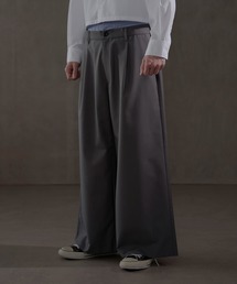 LUCY（ルーシー）の「LUCY/ダブルウエストバギースラックス（スラックス）」