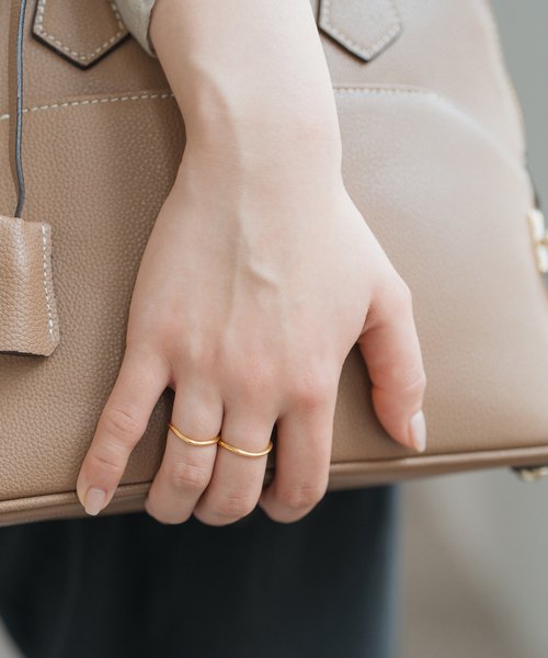 TEN シンプル ゴールドリング 2個セット TEN./テン 2set ring（リング）｜Spick & Span（スピックアンド