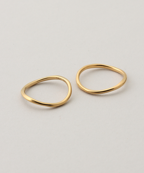 Spick & Span(スピックアンドスパン)の「TEN./テン 2set ring(リング・レディース・ゴールド・SMALL)」の3枚目の写真