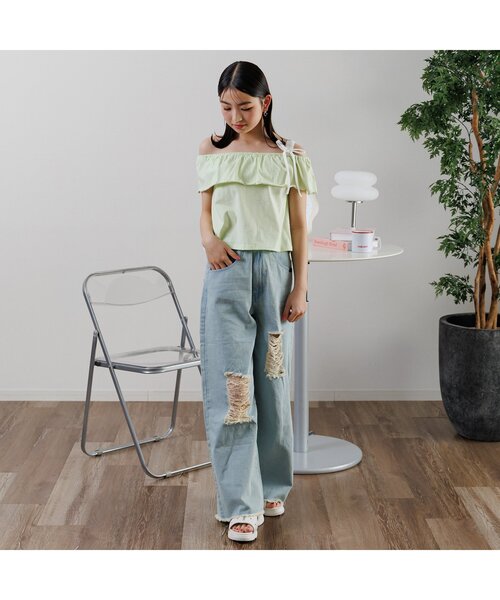 BREEZE（ブリーズ）の「wハートイヤリング（その他雑貨・キッズ・シルバー・FREE）」の2枚目の写真