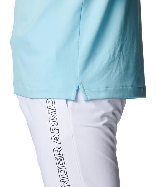 UNDER ARMOUR(アンダーアーマー)の「UAアーマードライ ポロ(ゴルフ/メンズ)(ポロシャツ・メンズ・ブルー系・3XL/S/M/L/2XL/XL)」の5枚目の写真