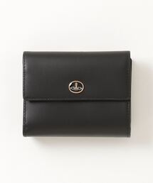 Vivienne Westwood（ヴィヴィアンウエストウッド）の「VINTAGE ORB LEATHER CLASP TRIFOLD WALLET（財布）」