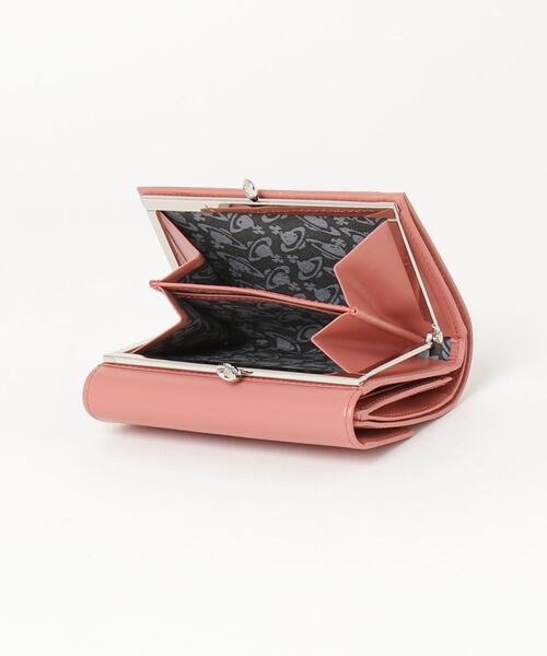 VINTAGE ORB LEATHER CLASP TRIFOLD WALLET（財布）｜Vivienne