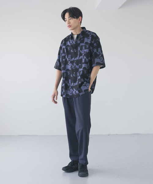 LOWRYS FARM(ローリーズファーム)の「ドライタッチイージーパンツ 329241(その他パンツ・メンズ・ブラウン/ネイビー・LARGE/MEDIUM)」の4枚目の写真