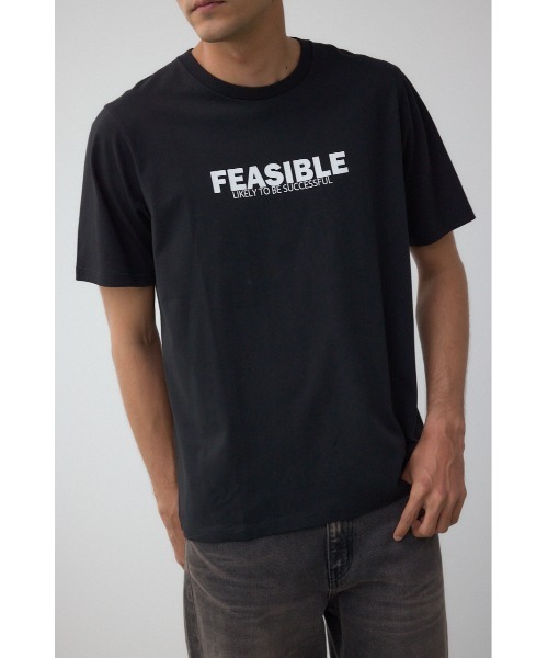 AZUL by moussy(アズールバイマウジー)の「AZコットン FEASIBLETシャツ(Tシャツ/カットソー・メンズ・ホワイト/ライトイエロー/ブラック・SMALL/MEDIUM/LARGE)」の3枚目の写真