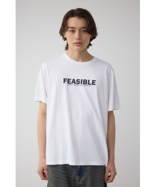 AZUL by moussy(アズールバイマウジー)の「AZコットン FEASIBLETシャツ(Tシャツ/カットソー・メンズ・ホワイト/ライトイエロー/ブラック・SMALL/MEDIUM/LARGE)」の7枚目の写真