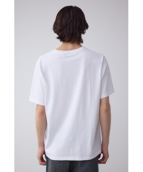 AZUL by moussy(アズールバイマウジー)の「AZコットン FEASIBLETシャツ(Tシャツ/カットソー・メンズ・ホワイト/ライトイエロー/ブラック・SMALL/MEDIUM/LARGE)」の9枚目の写真