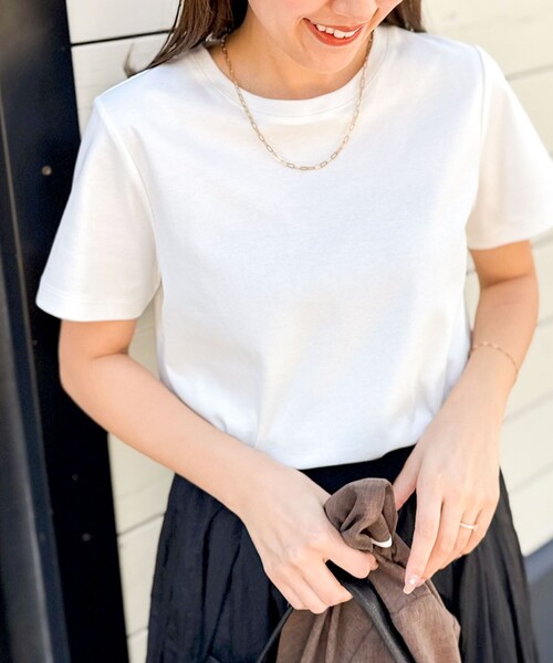 【1度のみ着用】NOLLEY'Sノーリーズ レイヤードシアーカットソー セール】レイヤードシアーカットソー（Tシャツ/カットソー