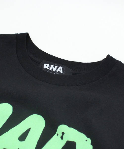 RNA(アールエヌエー)の「M2448 GEEK SHOPロゴベーシックT(Tシャツ/カットソー・レディース・ブラック/ライトブルー/ホワイト・MEDIUM)」の19枚目の写真