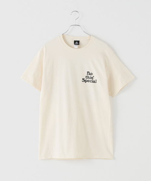NOTHIN SPECIAL(ナッシンスペシャル)の「【NOTHIN SPECIAL/ナッシンスペシャル】 LOGO TEE(Tシャツ/カットソー・レディース・アイボリー/ブラウン・MEDIUM)」の11枚目の写真