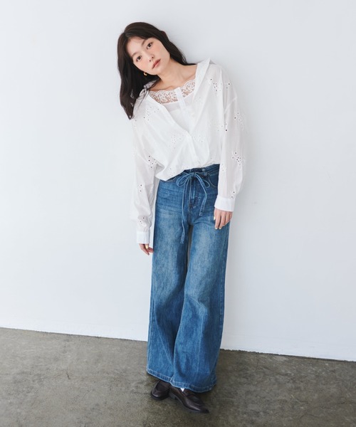 traum バギーデニム　s SINSS ジーンズ Baggy silhouette curve denim / バギー