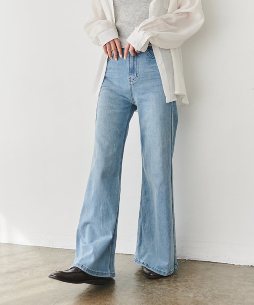 あ*様 inter factory リジットデニム バギーデニム ワイドリジッド