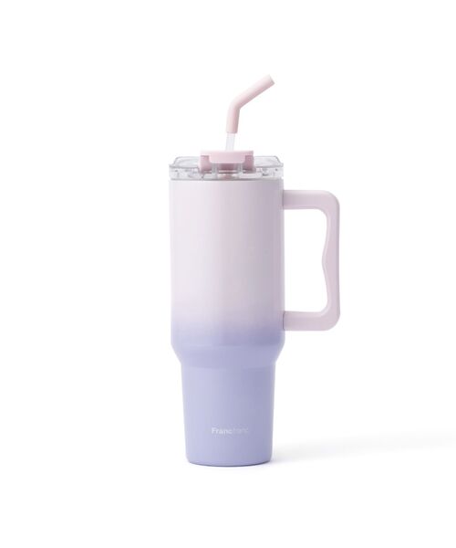 Francfranc(フランフラン)の「大型ステンレスマグ 1100ml ピンク(グラス/マグカップ/タンブラー・レディース・ピンク・FREE)」の4枚目の写真