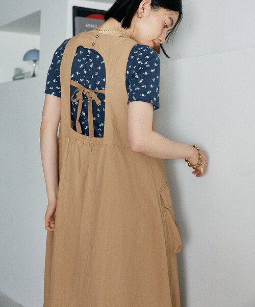 【新品】KIFFE × FREAK’S STORE/キッフェミリタリーワンピース セール】KIFFE × FREAK'S STORE/キッフェ 別注 ミリタリーバック