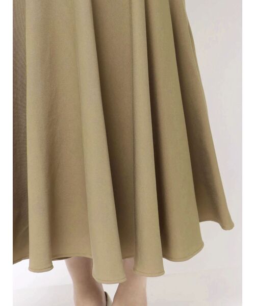 TONAL（トーナル）の「ベルト付ドレープマーメイドスカート（スカート・レディース・チャコールグレー/ベージュ/オフホワイト・SMALL/MEDIUM）」の10枚目の写真