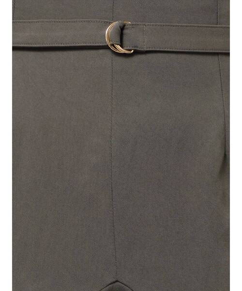 TONAL（トーナル）の「ベルト付ドレープマーメイドスカート（スカート・レディース・チャコールグレー/ベージュ/オフホワイト・SMALL/MEDIUM）」の14枚目の写真