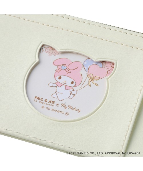 PAUL&JOE(ポールアンドジョー)の「ポール & ジョー×マイメロディ マークス パスケース (パスケース・レディース・ホワイト/パープル/ピンク・FREE)」の7枚目の写真