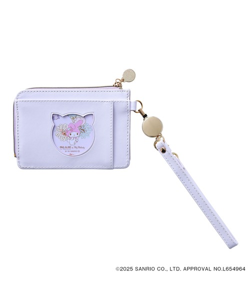 PAUL&JOE(ポールアンドジョー)の「ポール & ジョー×マイメロディ マークス パスケース (パスケース・レディース・ホワイト/パープル/ピンク・FREE)」の9枚目の写真