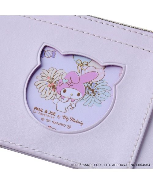 PAUL&JOE(ポールアンドジョー)の「ポール & ジョー×マイメロディ マークス パスケース (パスケース・レディース・ホワイト/パープル/ピンク・FREE)」の12枚目の写真