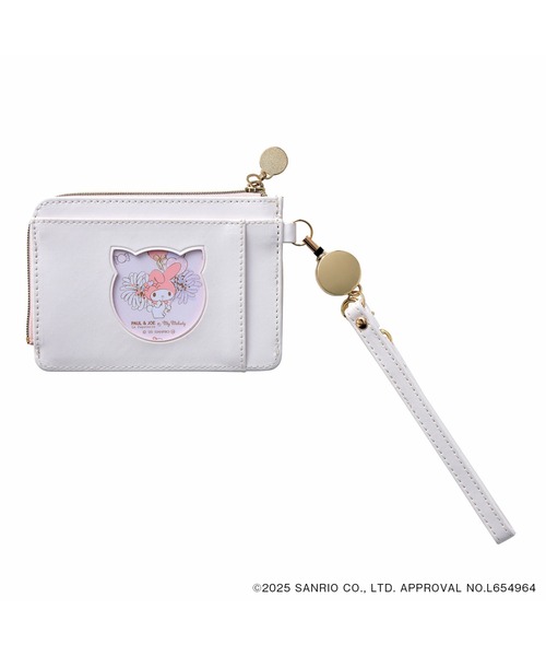 PAUL&JOE(ポールアンドジョー)の「ポール & ジョー×マイメロディ マークス パスケース (パスケース・レディース・ホワイト/パープル/ピンク・FREE)」の14枚目の写真