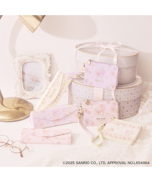 PAUL&JOE(ポールアンドジョー)の「ポール & ジョー×マイメロディ マークス パスケース (パスケース・レディース・ホワイト/パープル/ピンク・FREE)」の19枚目の写真