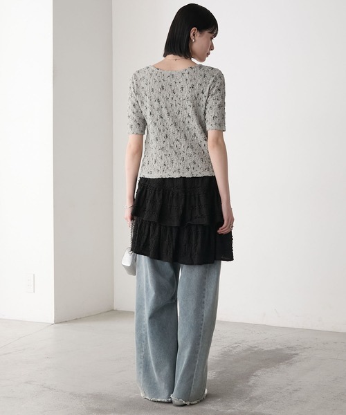 JACQUEMUS【関税送料込】ドレープジャージーミニスカート セール】 ウォッシャブルミルドジャージスカート （スカート