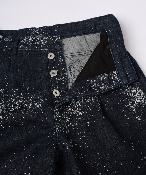 Dulcamara（ドゥルカマラ）の「グラニュールデニム6ポケットバギーPT-R（デニムパンツ・メンズ・ネイビー・0/2/1）」の7枚目の写真