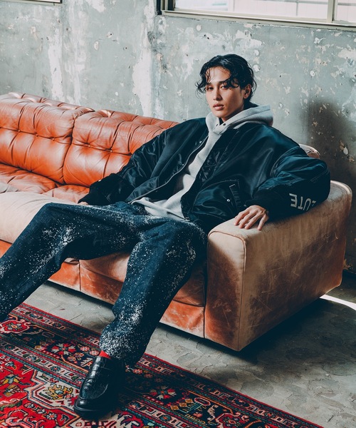 Dulcamara（ドゥルカマラ）の「グラニュールデニム6ポケットバギーPT-R（デニムパンツ・メンズ・ネイビー・0/2/1）」の11枚目の写真