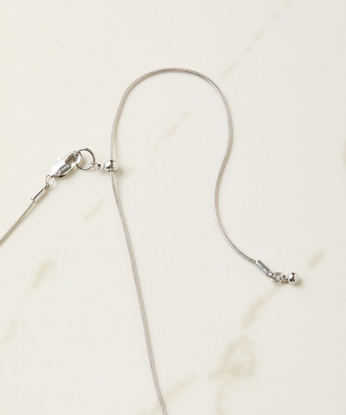 COLLAGE GALLARDAGALANTE（コラージュガリャルダガランテ）の「ボールレースネックレス（ネックレス・レディース・シルバー/ゴールド・FREE）」の5枚目の写真