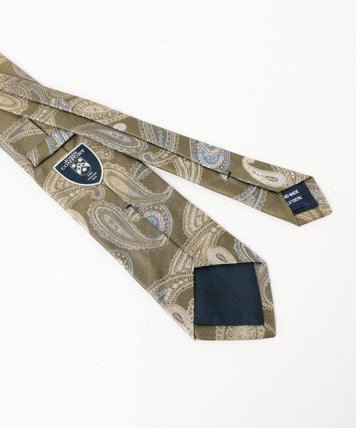 JOHN COMFORT（ジョンコンフォート）の「JOHN COMFORT / シルク ペイズリー柄 ジャカード ネクタイ（ネクタイ・メンズ・ブラウン/ブラック/グリーン系その他5・ONE SIZE）」の10枚目の写真