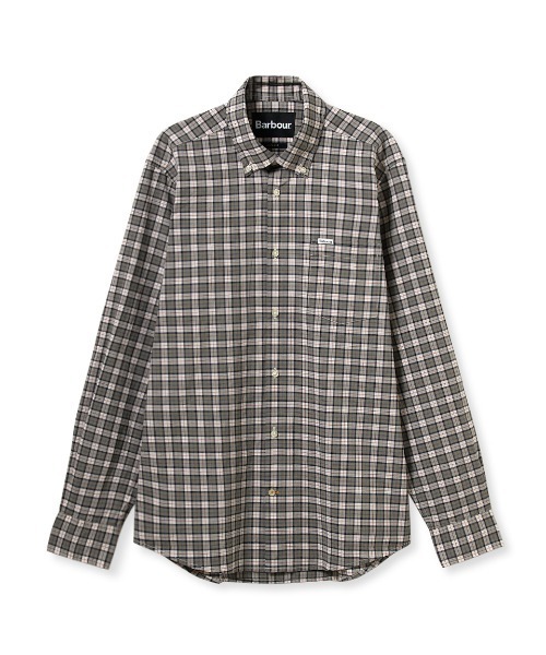 Barbour(バブアー)の「Lomond タータンチェック ボタンダウン シャツ(シャツ/ブラウス・メンズ・ベージュ/ライトブルー・SMALL/MEDIUM/LARGE)」の1枚目の写真
