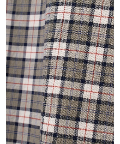 Barbour(バブアー)の「Lomond タータンチェック ボタンダウン シャツ(シャツ/ブラウス・メンズ・ベージュ/ライトブルー・SMALL/MEDIUM/LARGE)」の4枚目の写真